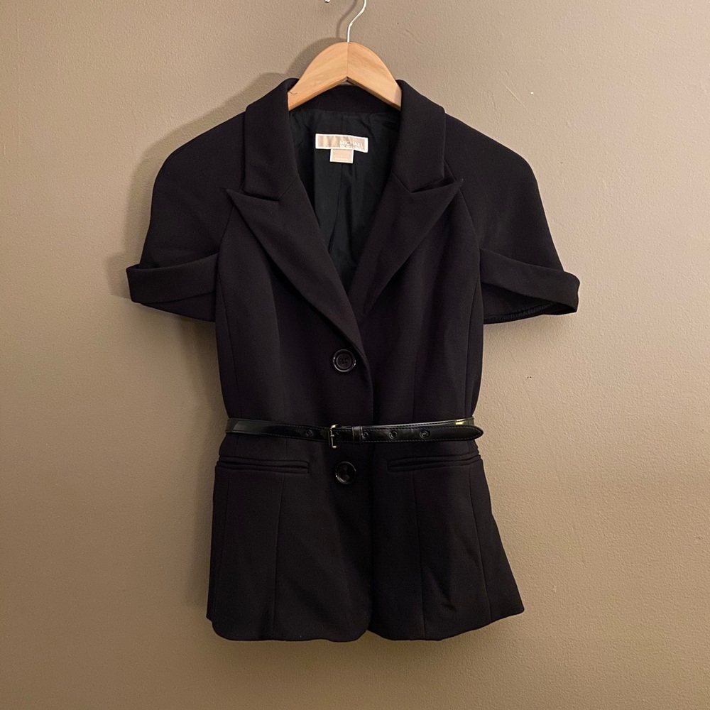 MICHAEL Michael Kors short sleeve blazer - size 8